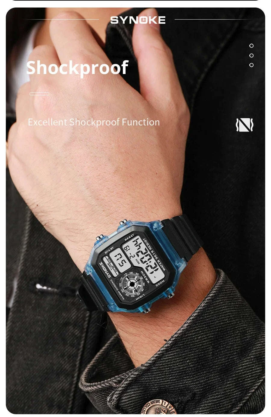 DIGITAL SPORTS WATCH with Luminous Display and Daily Tools - Image 14