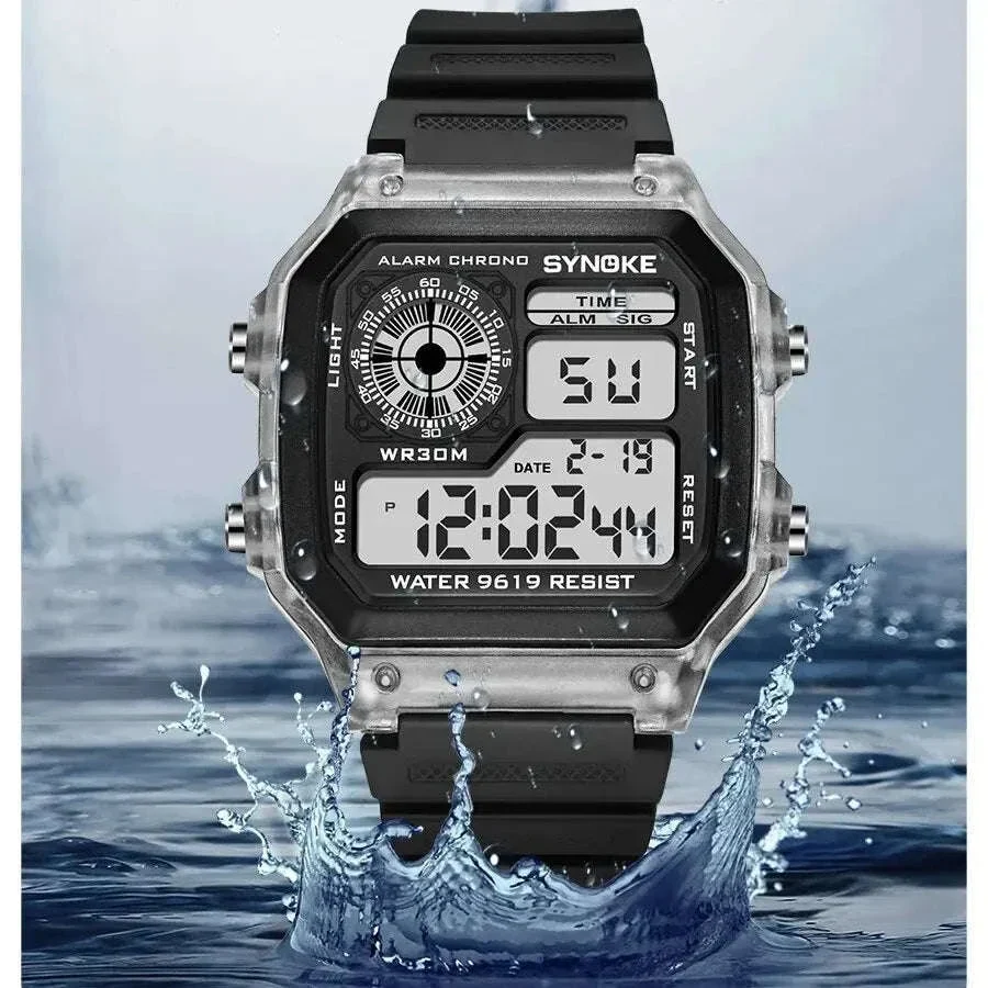 DIGITAL SPORTS WATCH with Luminous Display and Daily Tools - Image 3