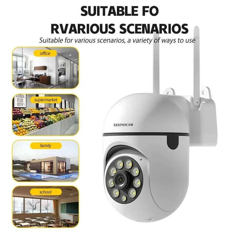 3MP WiFi PTZ Security Camera with 360° View & Two-Way Audio - Image 14