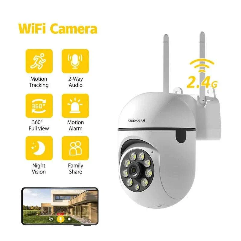 3MP WiFi PTZ Security Camera with 360° View & Two-Way Audio - Image 16