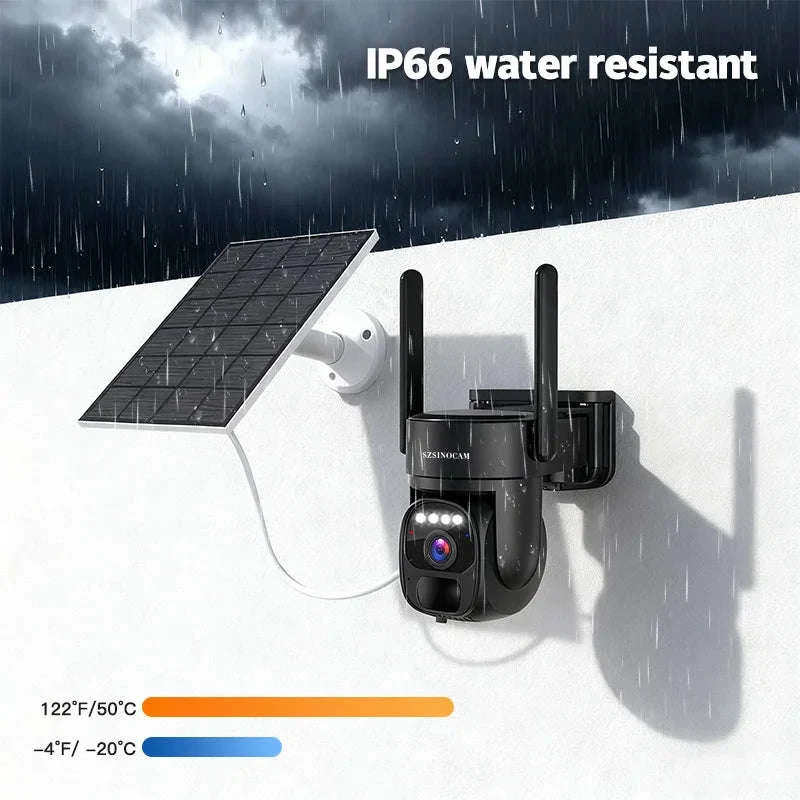 4G Solar Security Camera with Human Detection & 360° Coverage - Image 4