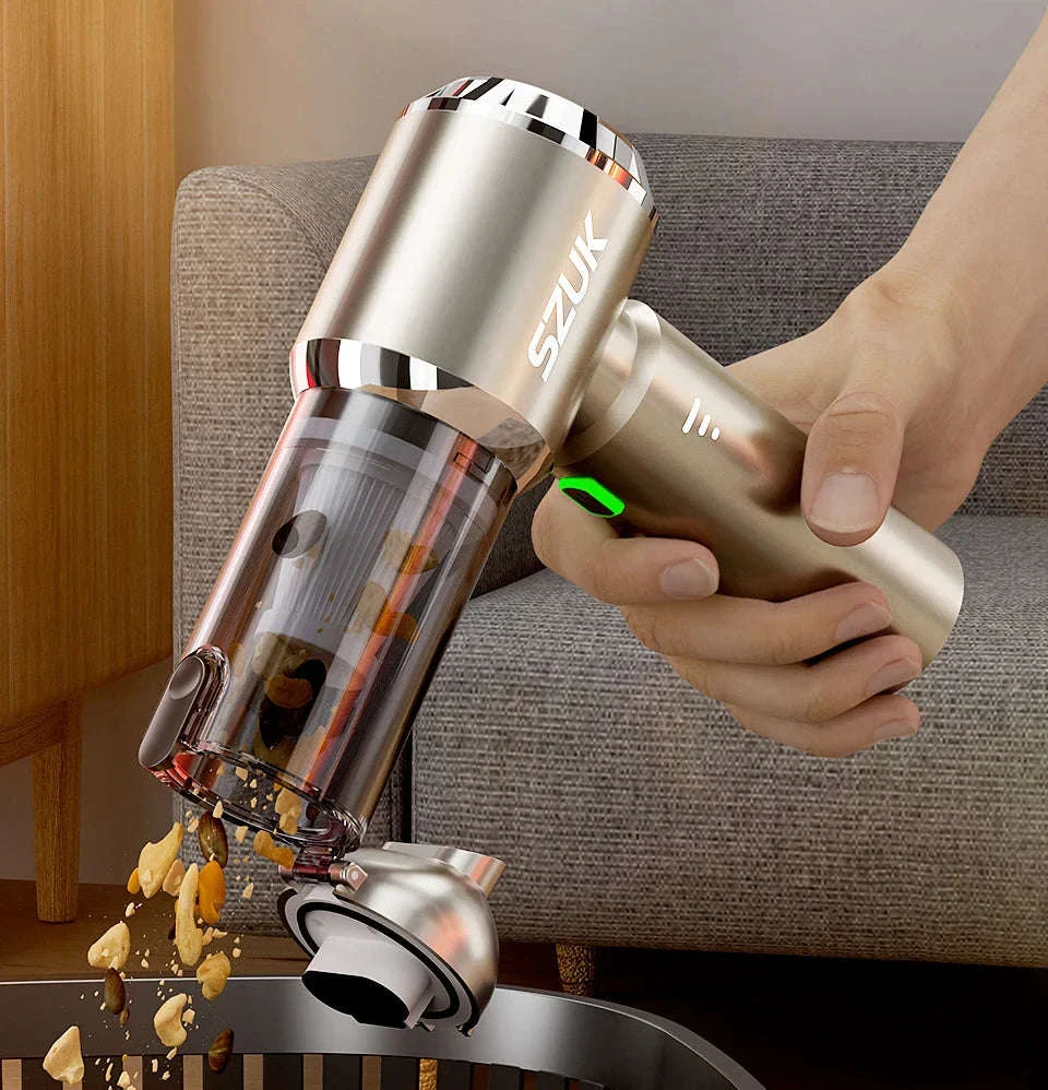 Portable Car Vacuum Cleaner with Strong Suction and Cordless Use - Image 21