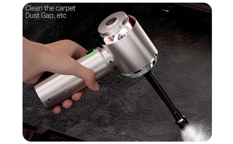 Portable Car Vacuum Cleaner with Strong Suction and Cordless Use - Image 30