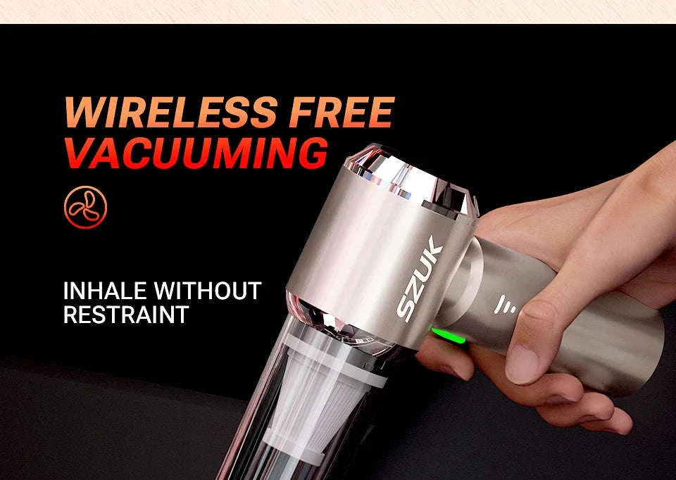 Portable Car Vacuum Cleaner with Strong Suction and Cordless Use - Image 35
