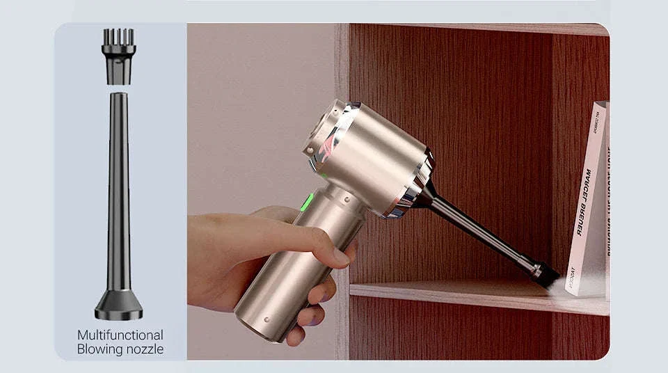 Portable Car Vacuum Cleaner with Strong Suction and Cordless Use - Image 40