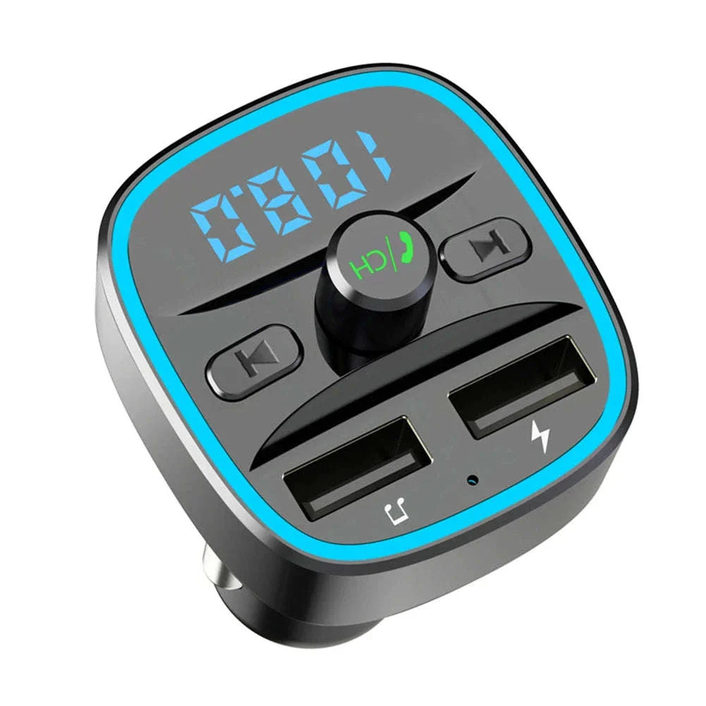Car Bluetooth 5.0 FM Transmitter with Dual USB Charging - Image 14