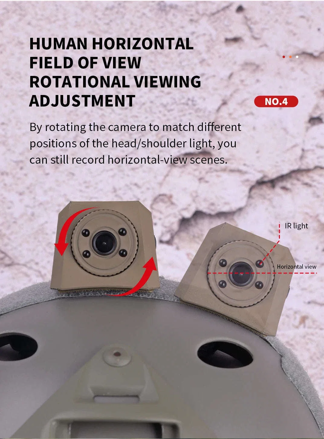 Tactical Helmet Camera with 720P HD Video Recording - Image 11