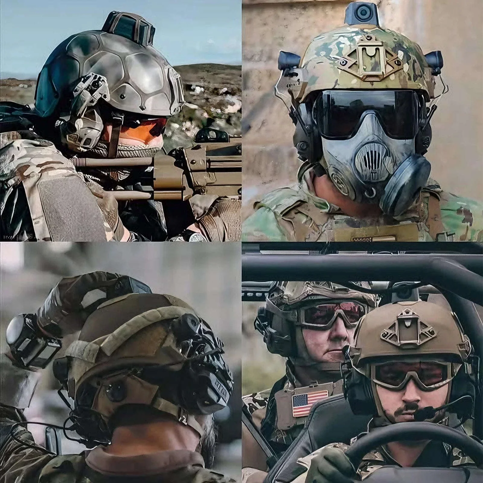 Tactical Helmet Camera with 720P HD Video Recording - Image 4