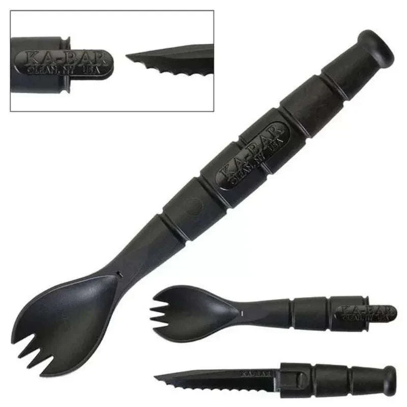 Mini Cutlery Set Foldable Fork Spoon Knife Combo - Image 4