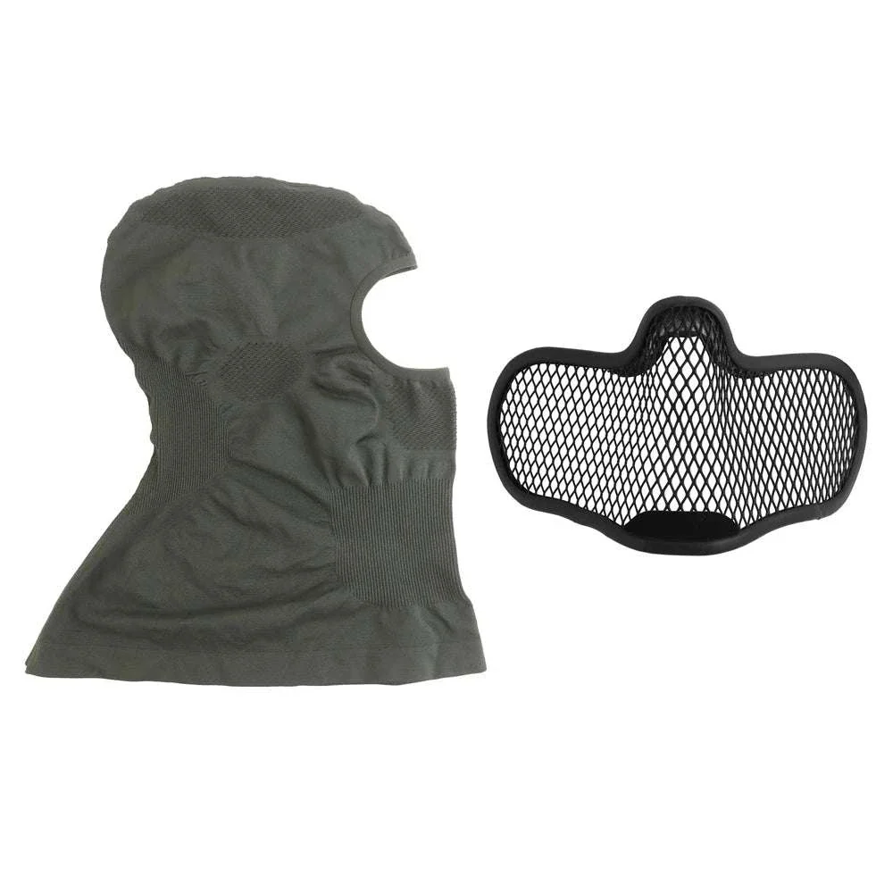 Breathable Tactical Balaclava with Steel Mesh Face Protection Mask - Image 15