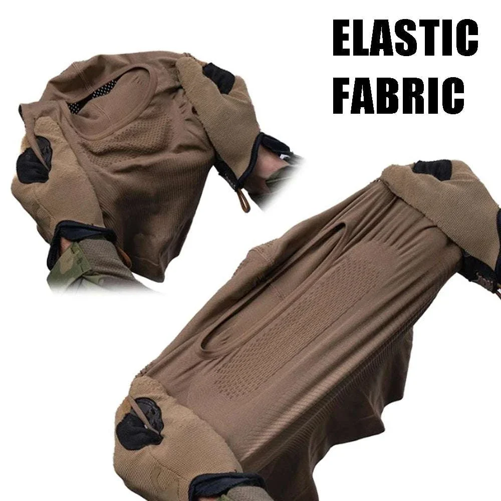 Breathable Tactical Balaclava with Steel Mesh Face Protection Mask - Image 9