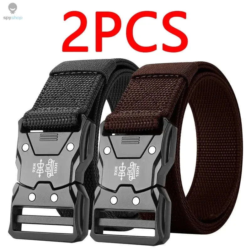 Tactical Waist Belt with Automatic Buckle for Outdoor Support - Image 17