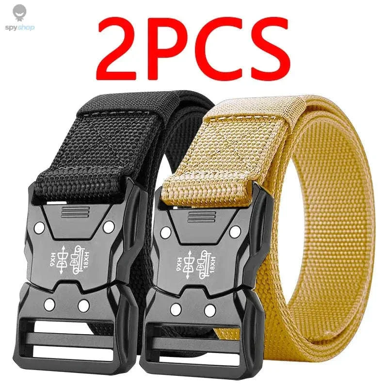 Tactical Waist Belt with Automatic Buckle for Outdoor Support - Image 18