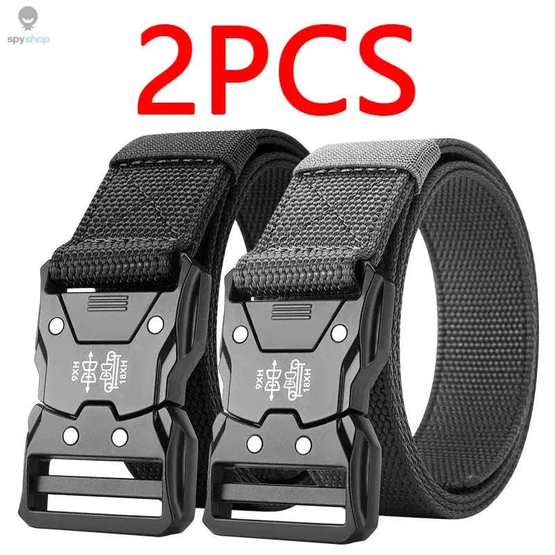 Tactical Waist Belt with Automatic Buckle for Outdoor Support - Image 19
