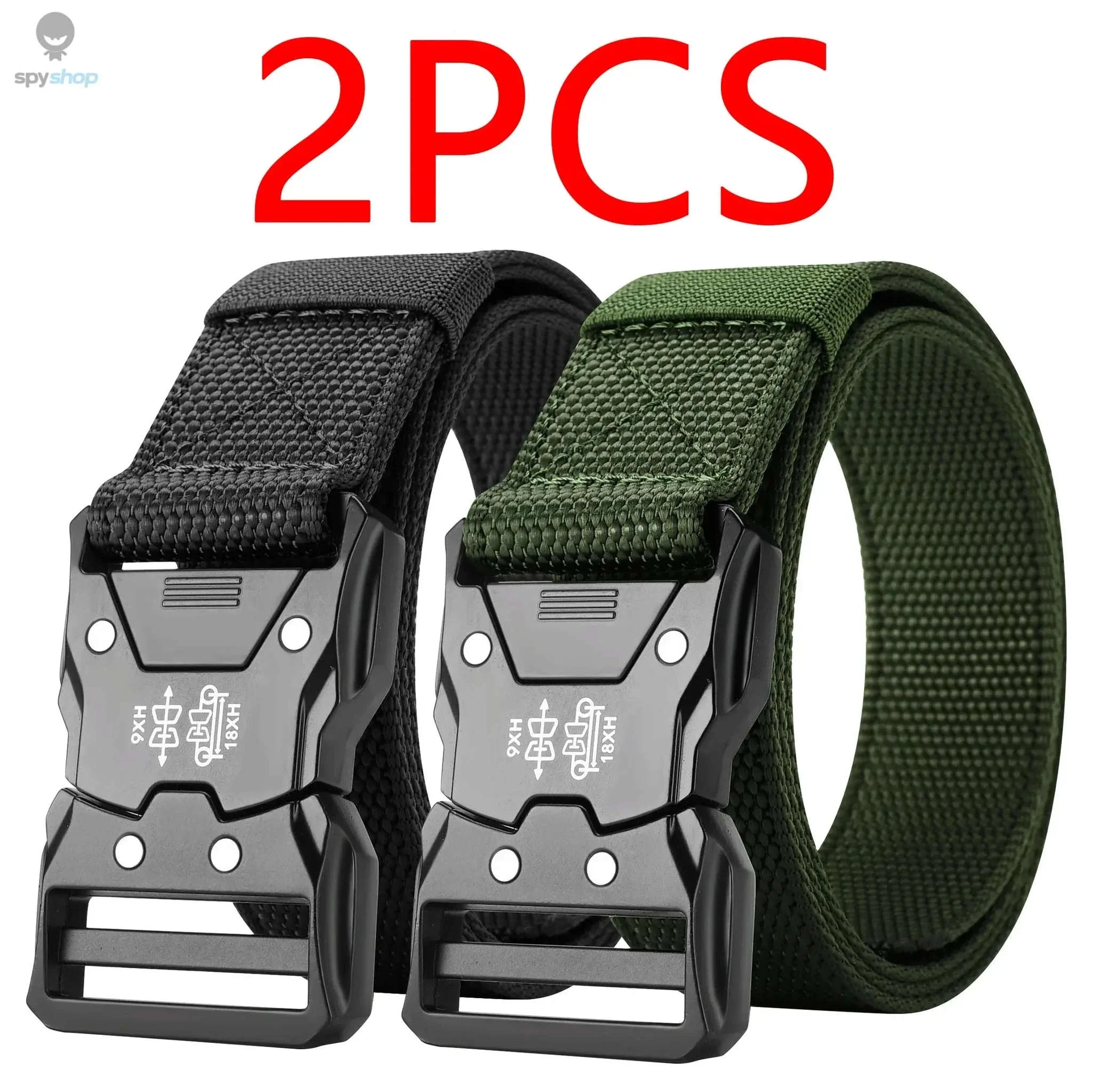 Tactical Waist Belt with Automatic Buckle for Outdoor Support - Image 21