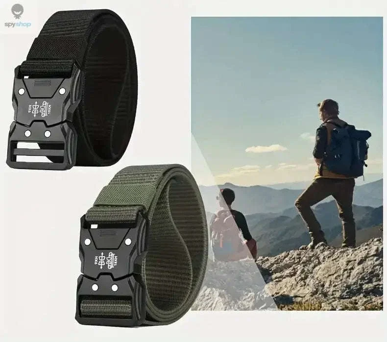 Tactical Waist Belt with Automatic Buckle for Outdoor Support - Image 9