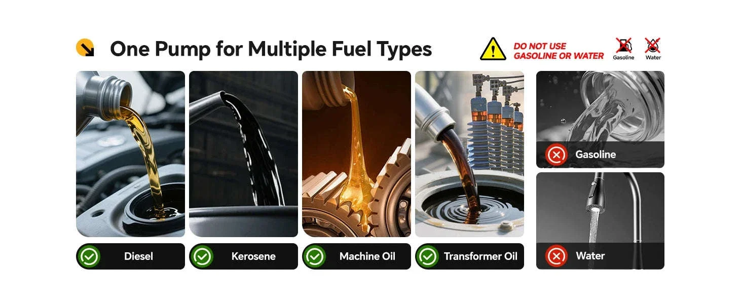 Taskstar Cordless Fuel Transfer Pump Kit for Diesel and Kerosene - Image 17