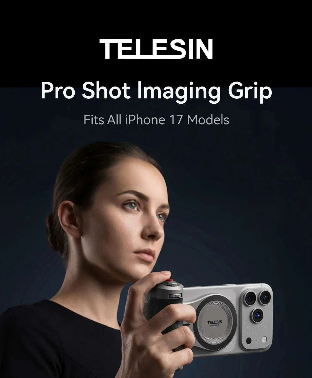 Magnetic Camera Grip with Bluetooth Shutter & Zoom Dial for iPhone - Image 7