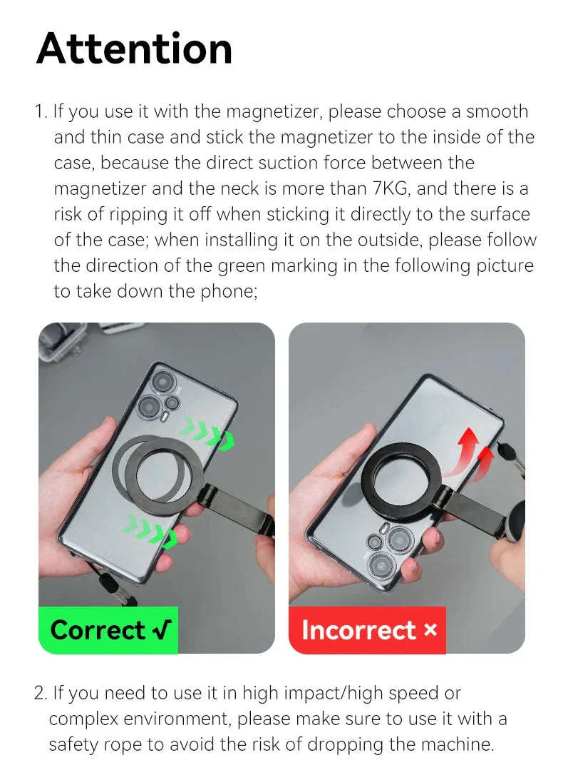Silicone Magnetic Neck Mount for Hands-Free Smartphone Filming - Image 21