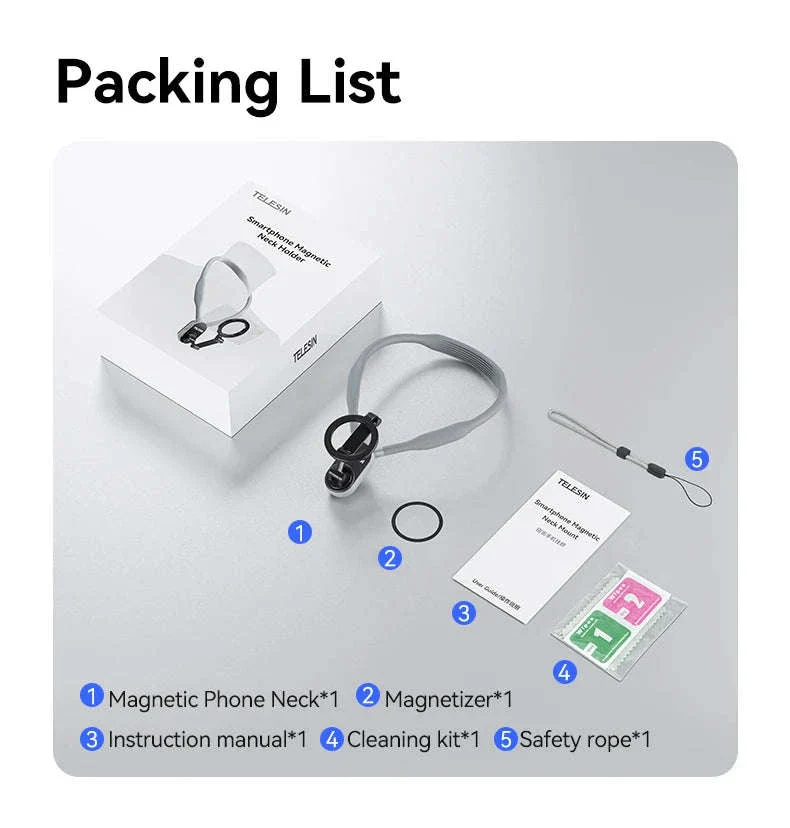 Silicone Magnetic Neck Mount for Hands-Free Smartphone Filming - Image 22
