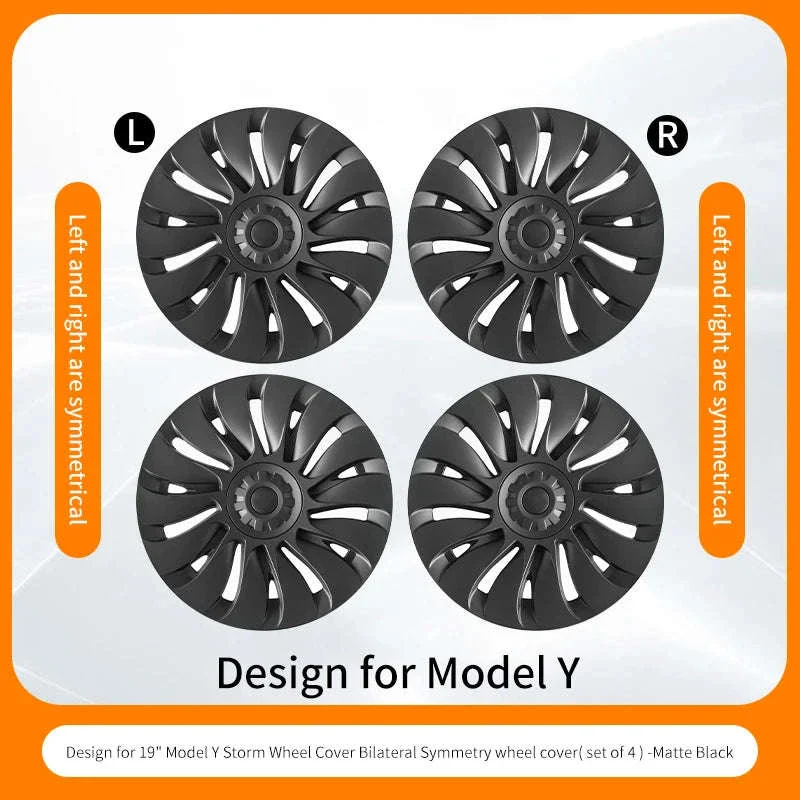 Tesla Model Y 19-Inch Wheel Cover Set - Image 23