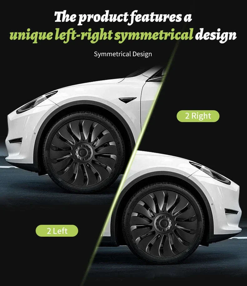 Tesla Model Y 19-Inch Wheel Cover Set - Image 8