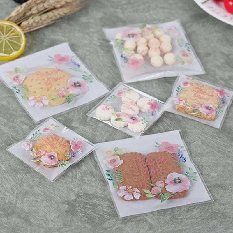 Thank You Self-Adhesive Bags for Cookies, Candy & Gifts - Image 5