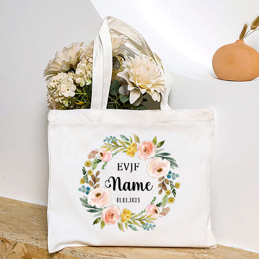 French Print Canvas Teacher Tote Bag for Everyday Carry - Image 13