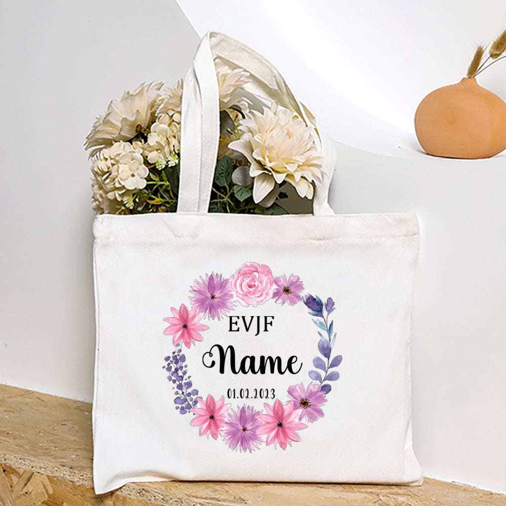 French Print Canvas Teacher Tote Bag for Everyday Carry - Image 15