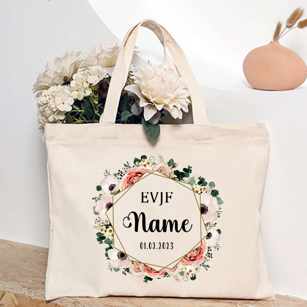 French Print Canvas Teacher Tote Bag for Everyday Carry - Image 16