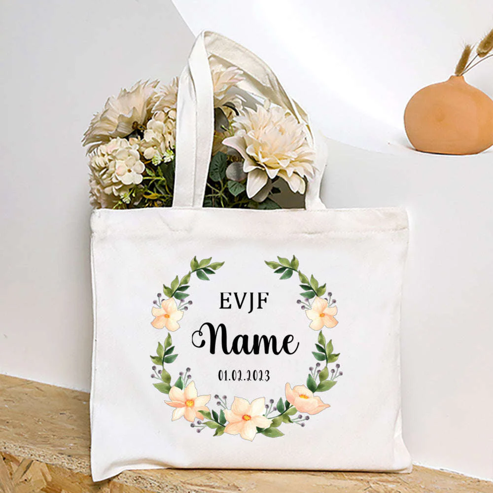 French Print Canvas Teacher Tote Bag for Everyday Carry - Image 21