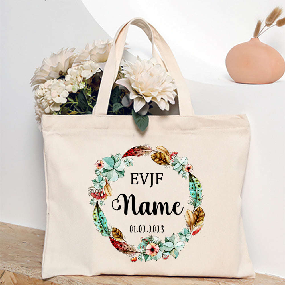French Print Canvas Teacher Tote Bag for Everyday Carry - Image 22