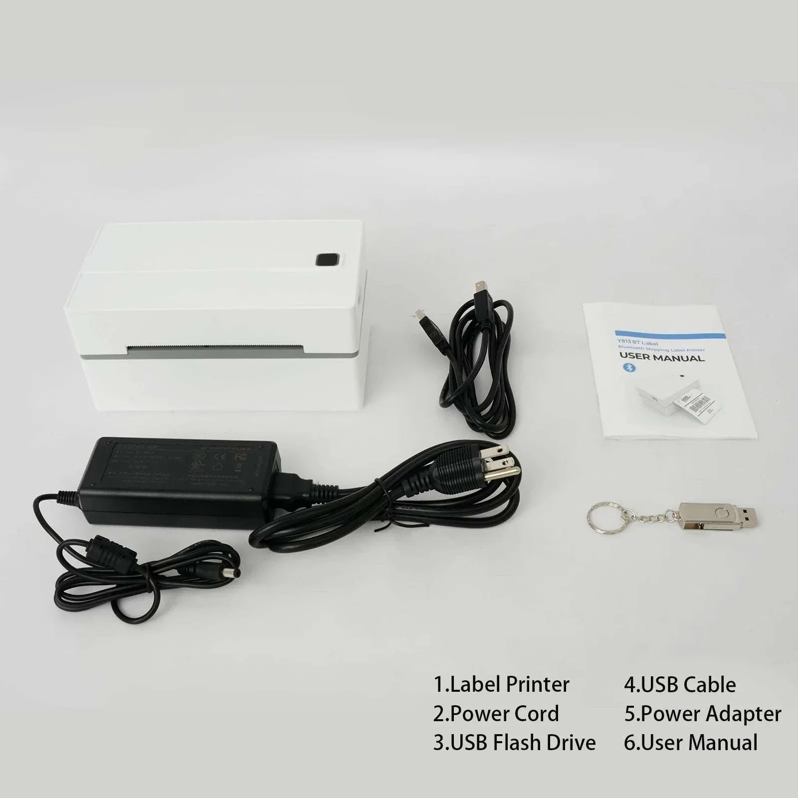 4x6 Thermal Label Printer No Ink Bluetooth USB 203 DPI Fast Print - Image 22