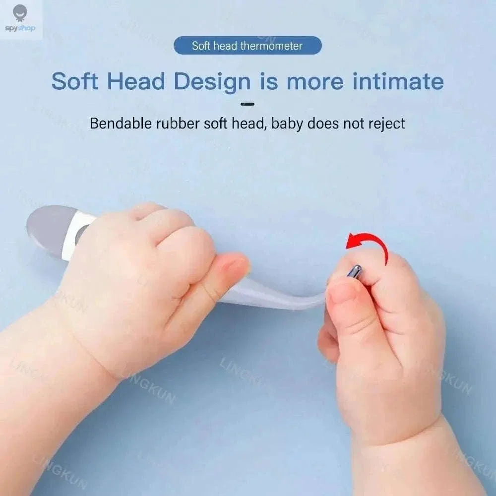 Digital Oral Thermometer with Fast Readings and Flexible Tip - Image 26