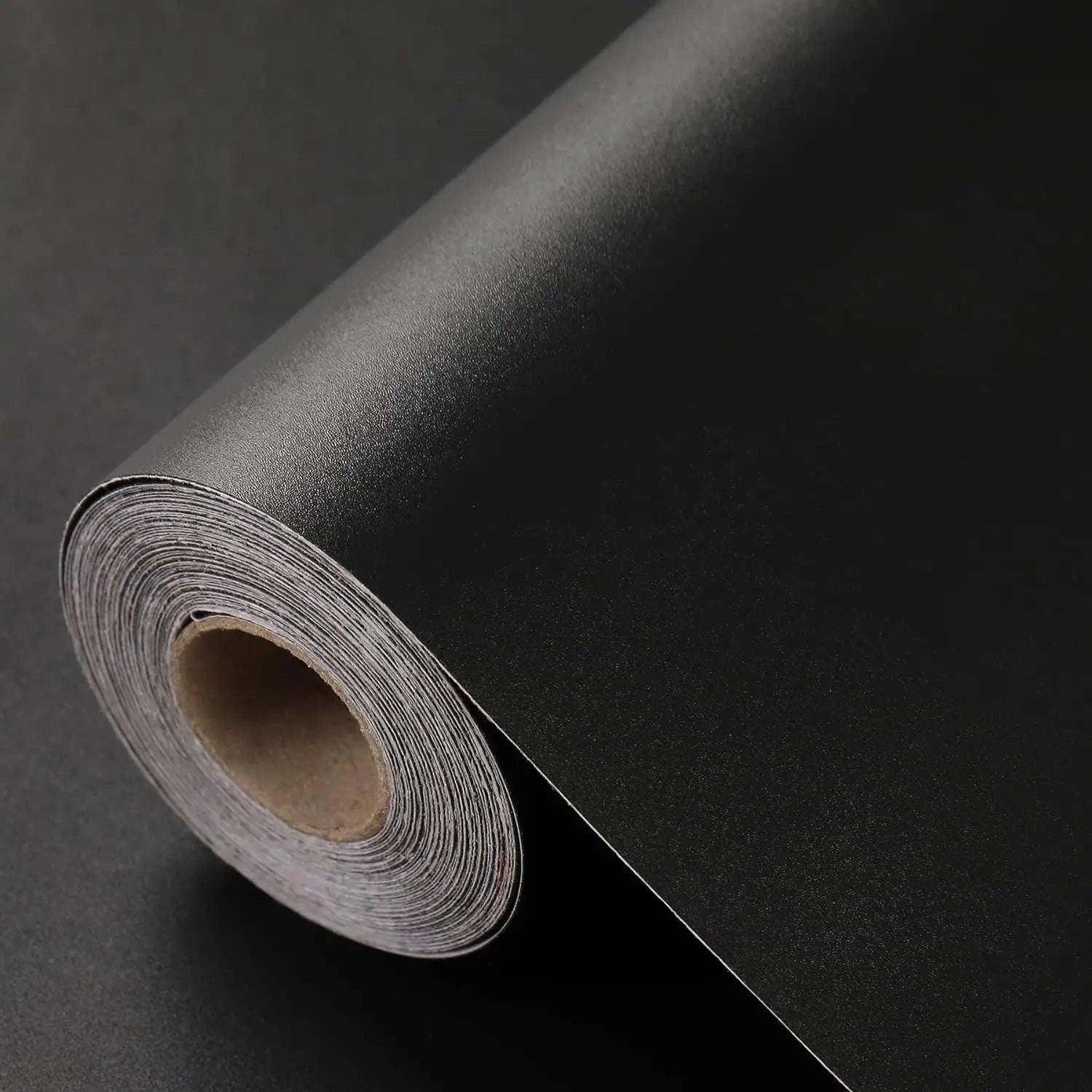 Thick Black Waterproof Peel and Stick Wallpaper Contact Paper - Image 33