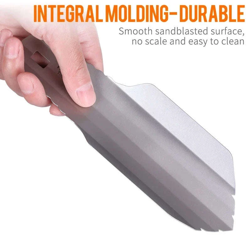 Titanium Hand Shovel Mini Ultralight Portable Trowel - Image 11