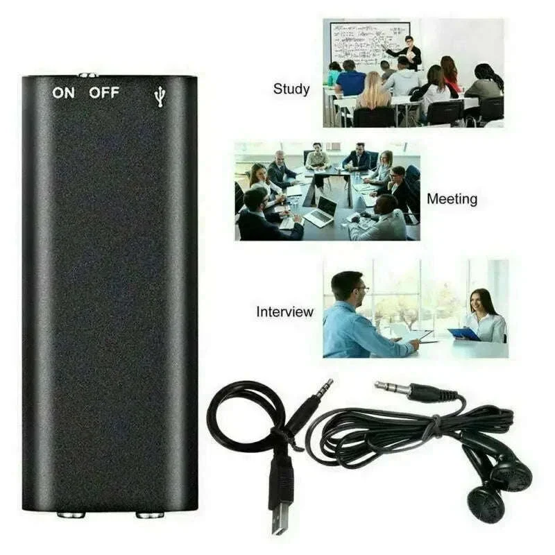 Tiny Mini Voice Recorder with Magnetic USB Charging - Image 27