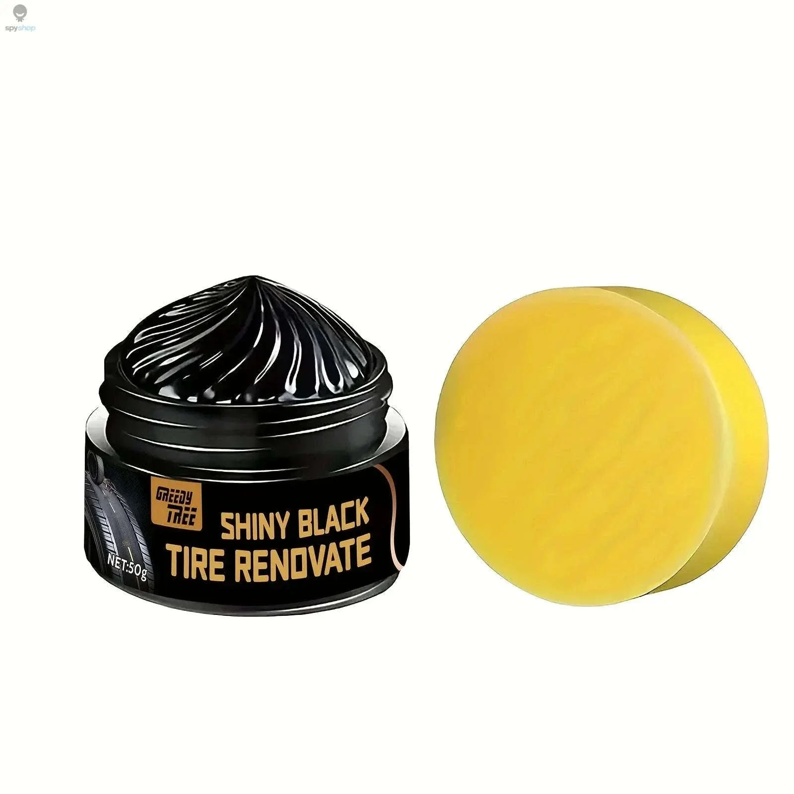 Tire Shine Repair Paste for Glossy, Refreshed Tires and Trim - Image 3