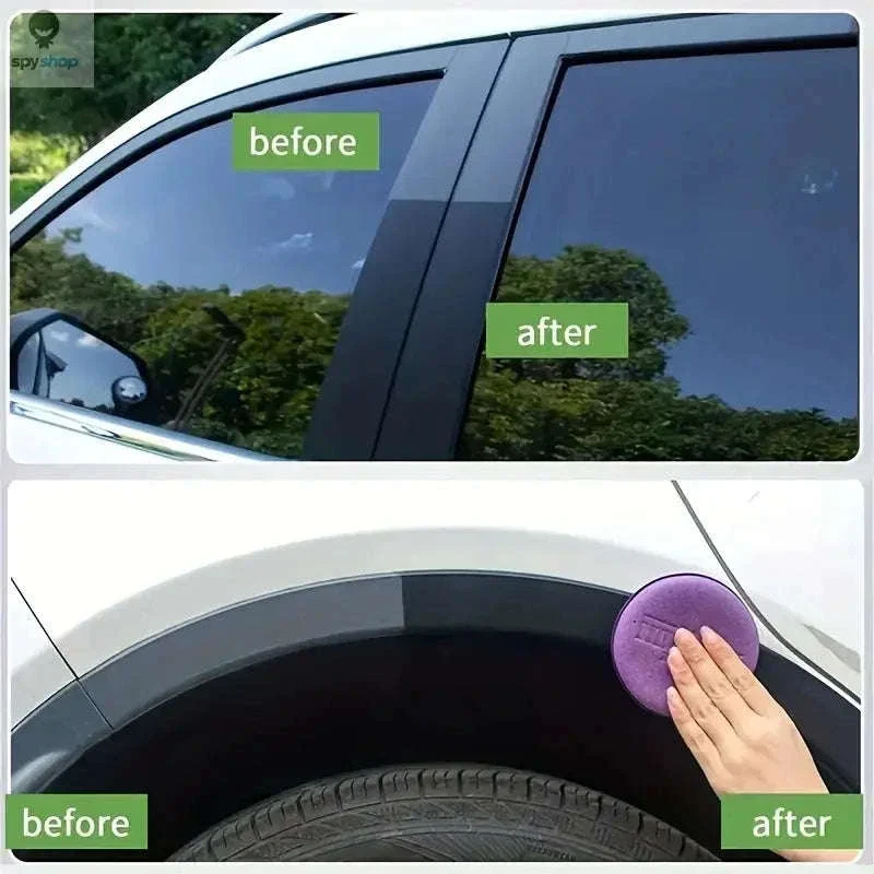 Tire Shine Repair Paste for Glossy, Refreshed Tires and Trim - Image 4