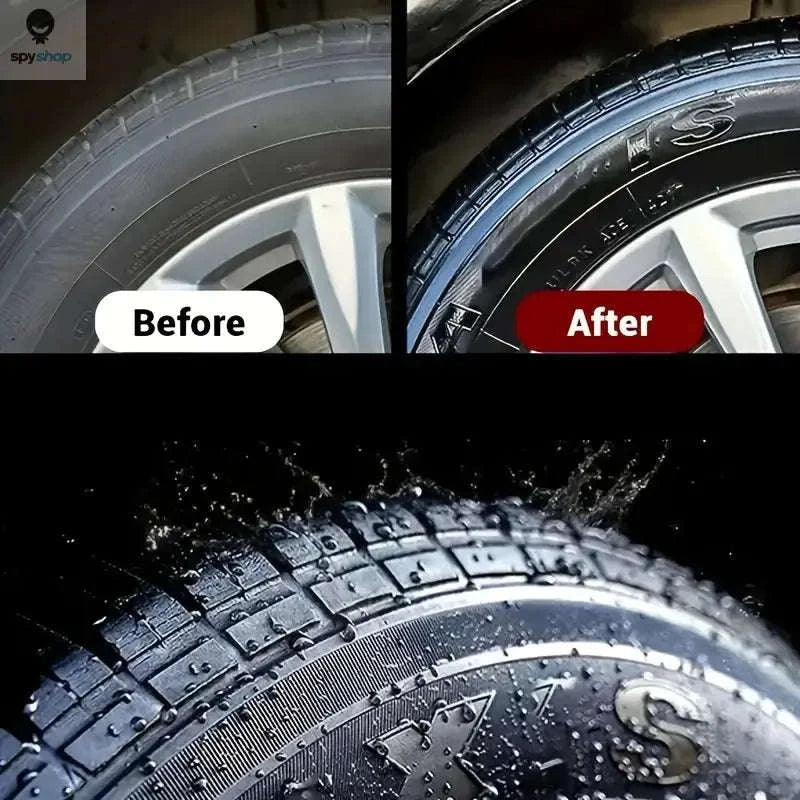 Tire Shine Repair Paste for Glossy, Refreshed Tires and Trim - Image 5