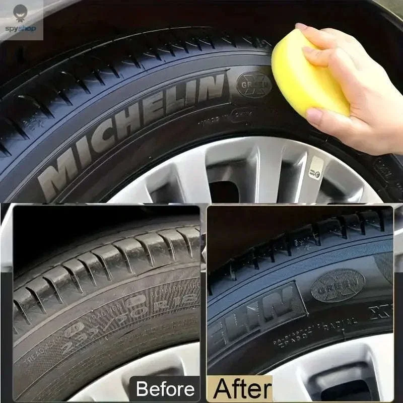 Tire Shine Repair Paste for Glossy, Refreshed Tires and Trim - Image 9