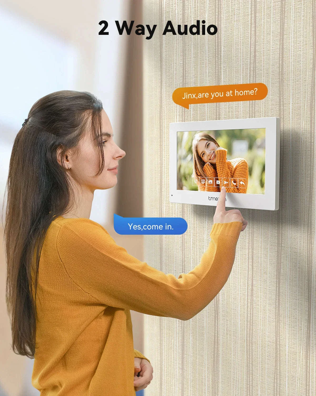 Smart Video Intercom 7-Inch 1080P Screen - Image 2