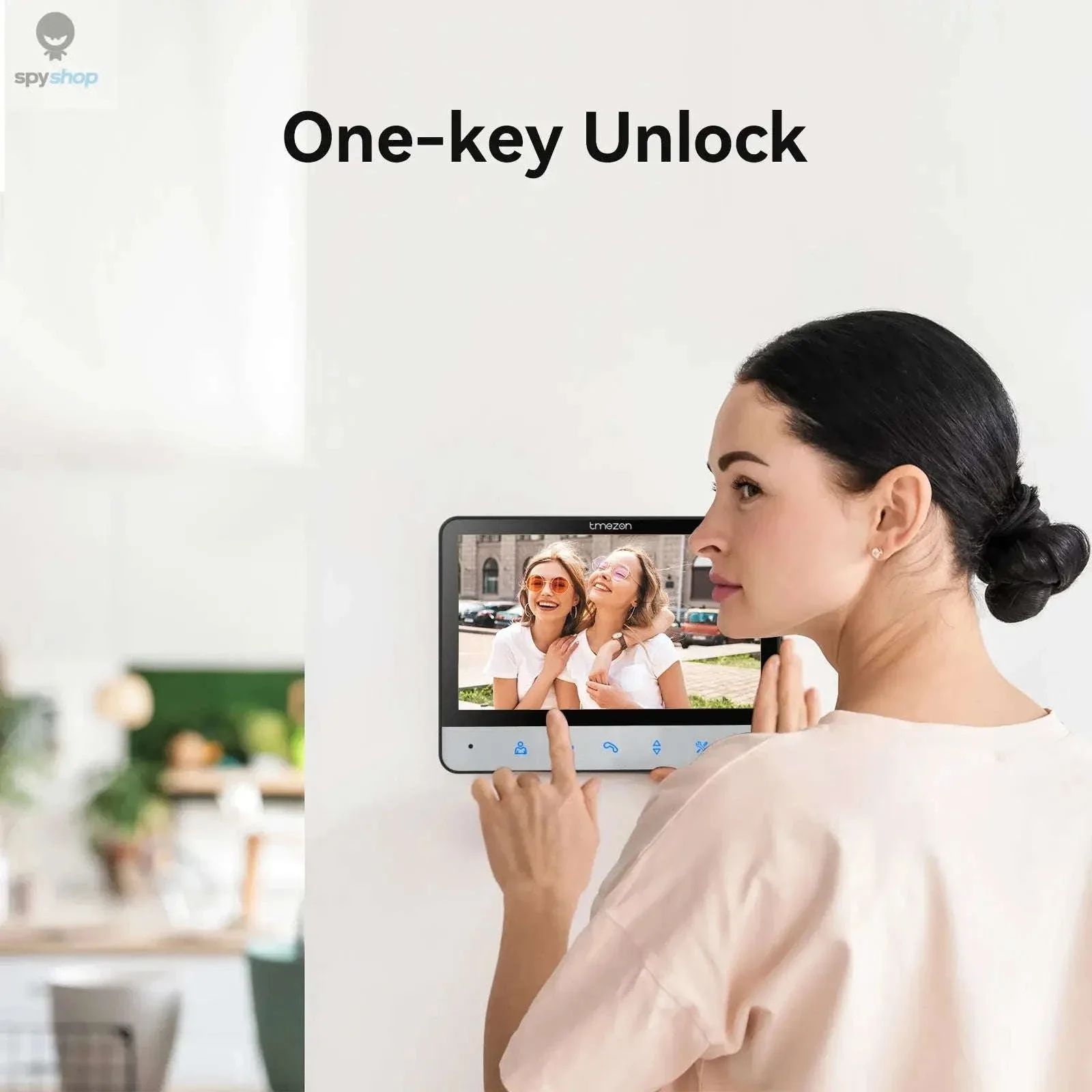 7" Color Video Doorphone with 4-Wire Intercom Control - Image 2