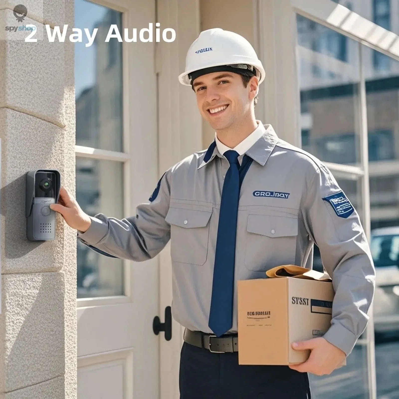 7" Color Video Doorphone with 4-Wire Intercom Control - Image 4