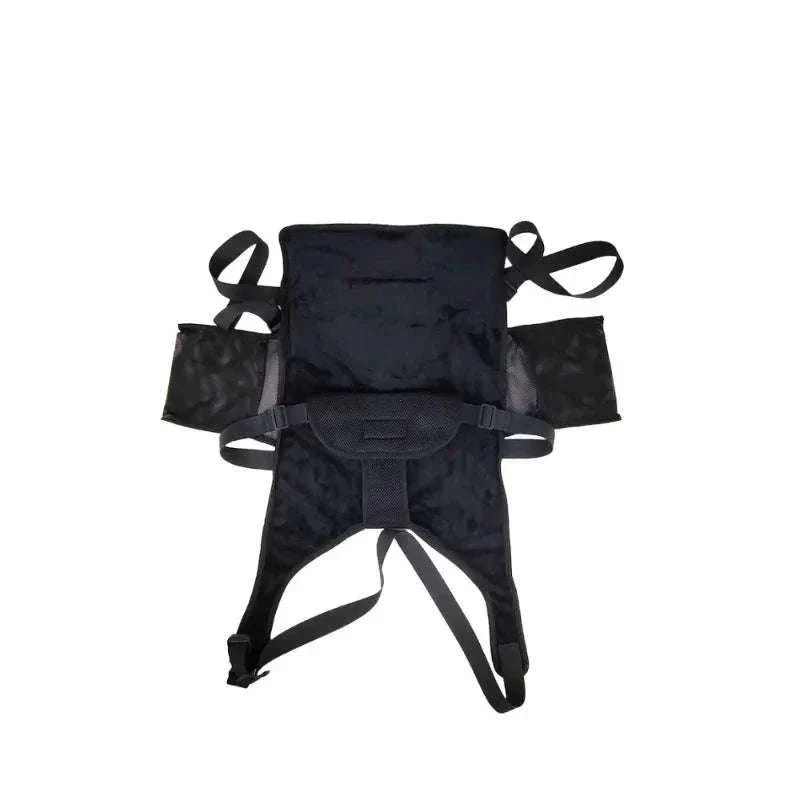 Toddler Airplane Seat Extender Bed with Footrest Hammock & Pocket - Image 14