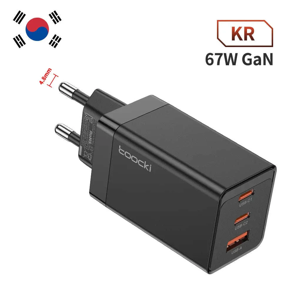 Toocki 67W GaN USB C Charger with 1m USB-C Cable - Image 25