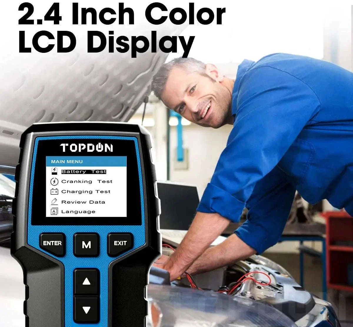 TOPDON BT200 12V Automotive Battery Tester - Image 9