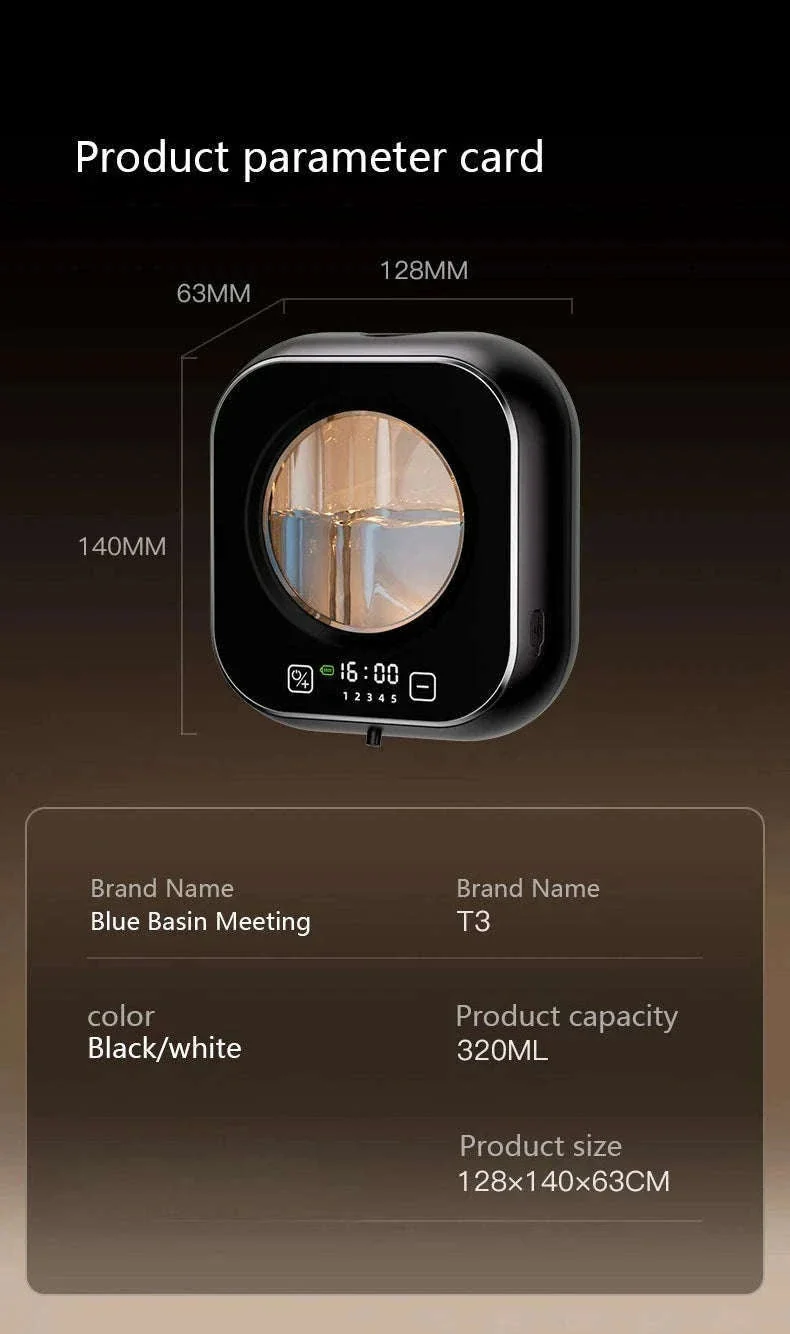 Touchless Wall Mounted Soap Dispenser with Rechargeable Sensor and LCD Display - Image 15