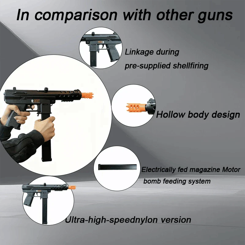 Rechargeable Toy Gun for Indoor and Outdoor Team Games - Image 4