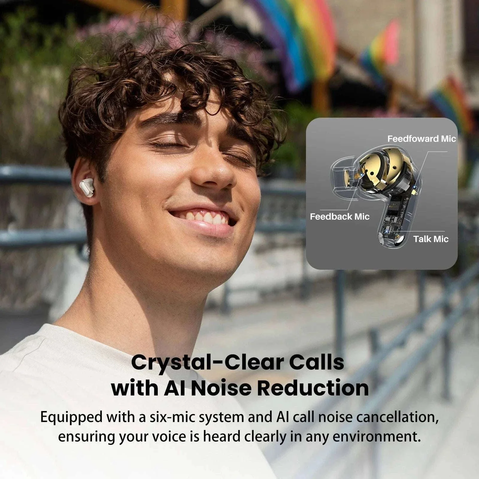 TOZO NC20 Pro Wireless Earbuds with Touch Screen Control - Image 6